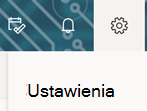 Opcja ustawiania na pasku narzędzi Outlook w sieci Web