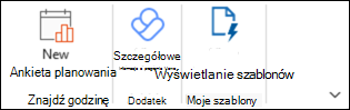 Brak moich szablonów w programie Outlook
