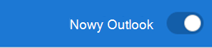 nowy przełącznik programu Outlook