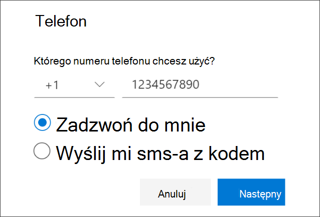 Dodawanie numeru telefonu i wybieranie połączeń telefonicznych