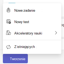 Nowe zadanie
