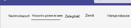 Gotowy do oceny.