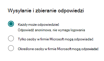 Zrzut ekranu przedstawiający opcję każdy.