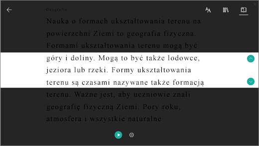 Zrzut ekranu przedstawiający odpowiednią ikonę.