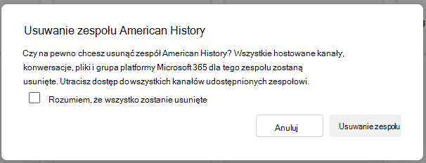 Dialog zespołu