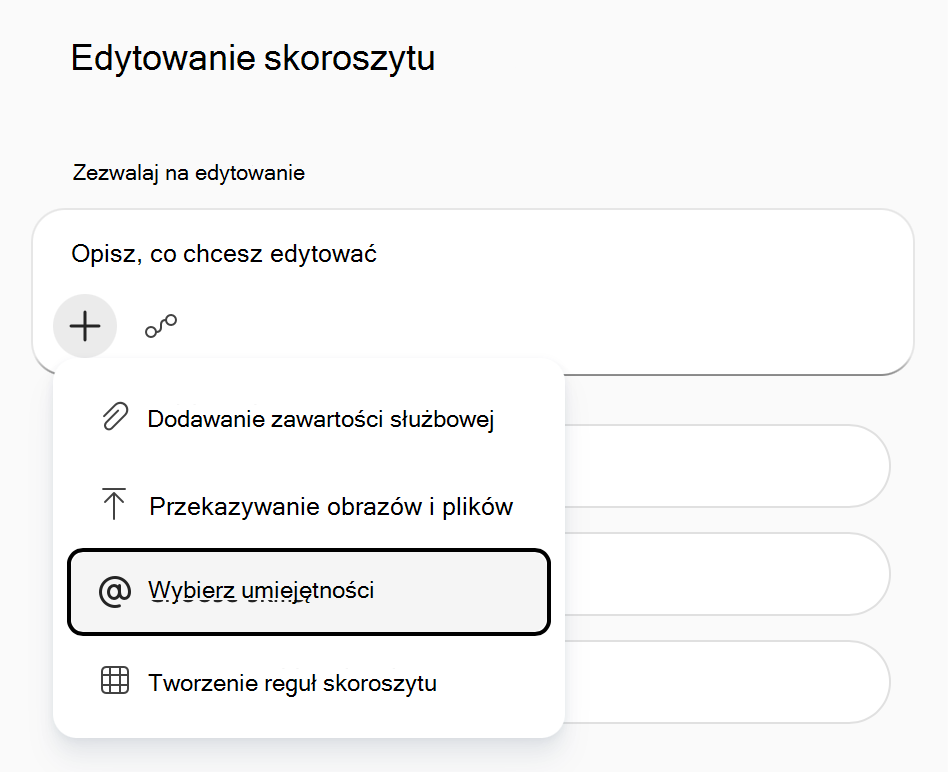 Zrzut ekranu przedstawiający menu 