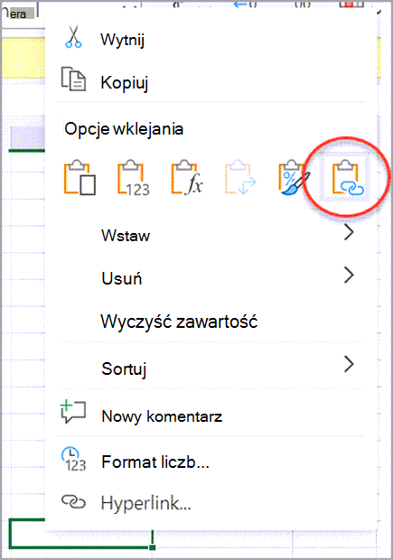 Tworzenie linku do skoroszytu z zrzutem ekranu jednej wersji two.png