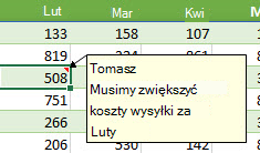 Obraz komentarza, który został sformatowany ponownie.