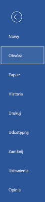 menu Plik