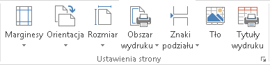 Obraz Wstążki programu Excel