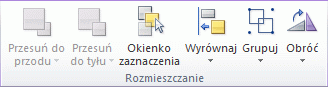 Obraz Wstążki programu Excel
