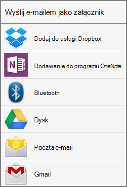 Email jako załącznik