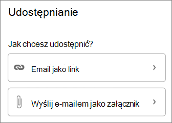 Udostępnianie pliku