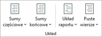 Obraz Wstążki programu Excel