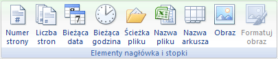 Obraz Wstążki programu Excel