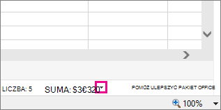 Customize status bar