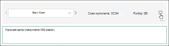 Komentowanie odpowiedzi do testu