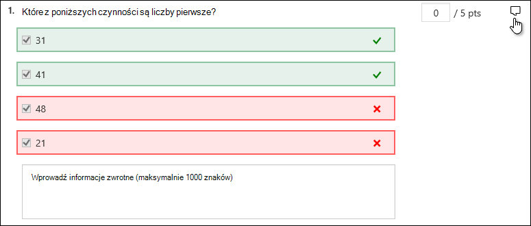 Odpowiedzi do quizów.