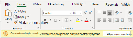 Blokowanie lub odblokowywanie zawartości zewnętrznej w dokumentach pakietu  Office | Microsoft Support