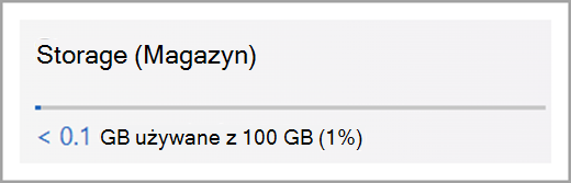 Zarządzanie magazynem służbowym w usłudze OneDrive — zrzut ekranu z two.pngwersji pięć 