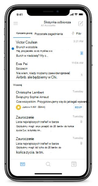 Pokazuje ekran telefonu iPhone bez przycisku Początek.