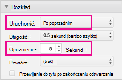 Display bullet points automatically by setting timing to After previous and specifying a delay