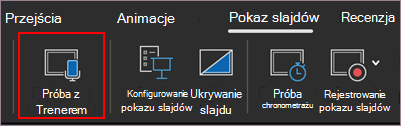 Rozpoczynanie próby