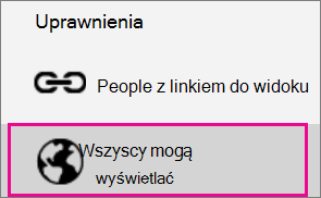 Wszyscy mogą wyświetlać