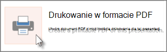Drukowanie slajdów w formacie PDF