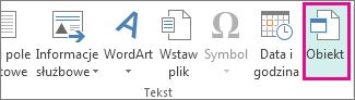 Lista Wstaw obiekt
