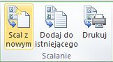 Dołączanie wykazu seryjnego do nowej publikacji