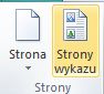 Rozpoczynanie scalania stron wykazu