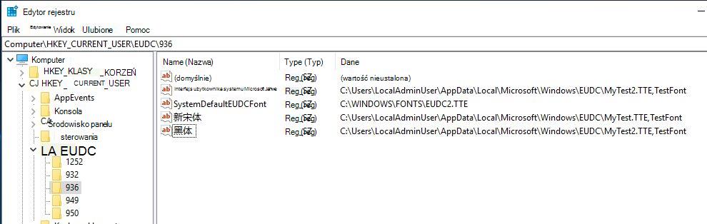 Regedit (Edycja rejestru)