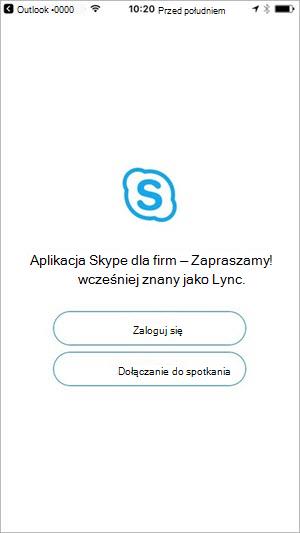 Naciśnij przycisk Dołącz do spotkania