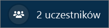 Liczba uczestników rozmowy wideo