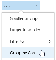 Grupowanie biblioteki dokumentów według widoku w Office 365