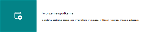 Link przekierowujący użytkownika do kalendarza jego grupy w programie Outlook.