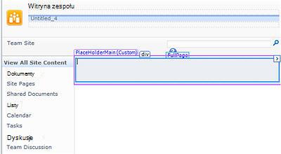 Dodawanie stron w programie SharePoint Designer 2010