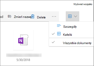 Widok sąsiadująco w bibliotece dokumentów