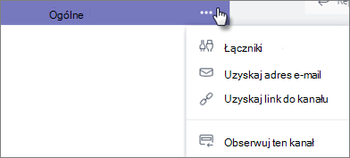 Okno dialogowe Łącznik wiadomości