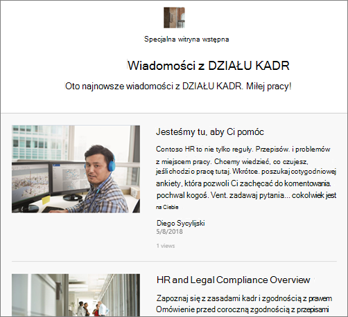 Wiadomość e-mail z podsumowaniem wiadomości