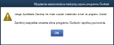 Błąd programu Quickbooks Desktop 