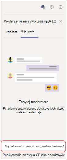 prywatne q i zadać pytanie