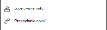 Wysyłanie i sugerowanie opinii