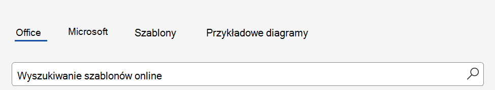 Zrzut ekranu przedstawiający szablon