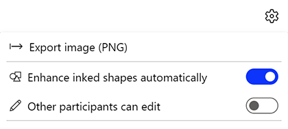 Przełącznik trybu tylko do odczytu aplikacji Whiteboards