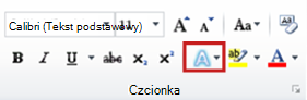 Efekty tekstowe