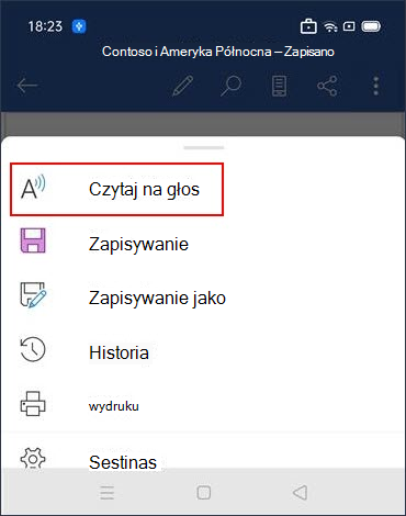 Stuknij w Czytaj na głos