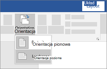 Orientacja strony 