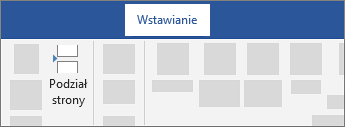 Wstawianie podziału strony